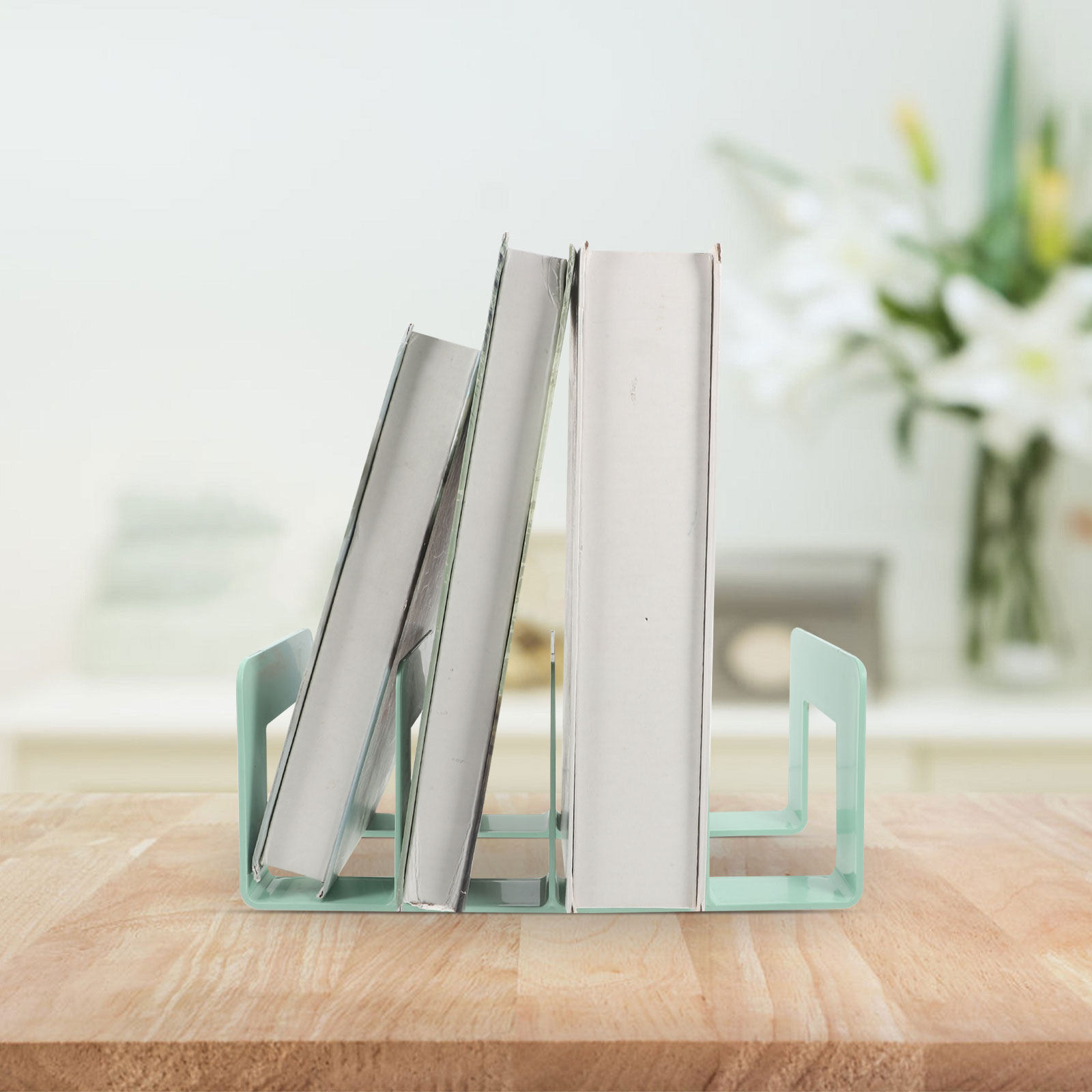 Desktop Book Organizer Book Ho - Magazine Holder Rack recension och pris