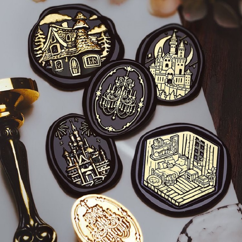 Wax Seal Stamp Vintage Hallowe - Wax Seal Stamp Set recension och pris