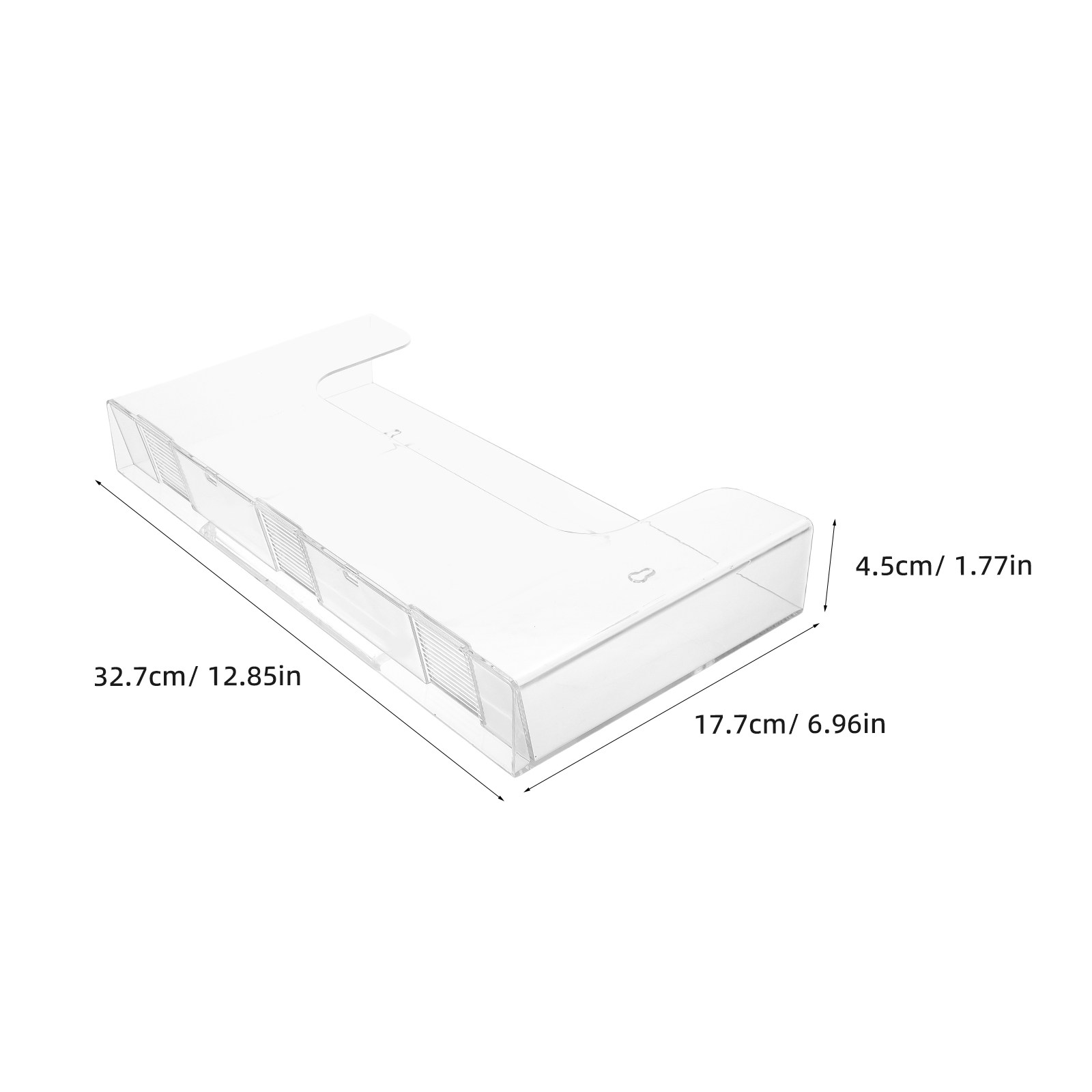 2Pcs Wall File Holder Acrylic  - Magazine Holder Rack recension och pris