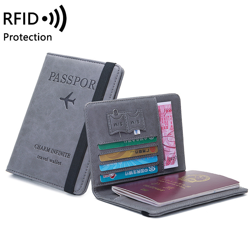 Unisex PU Leather Passport Hol - Index Card Holder recension och pris