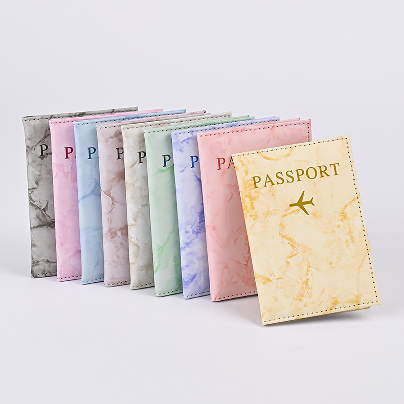 Macaron Color Marble Pattern P - Index Card Holder recension och pris