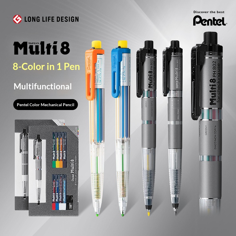 Pentel Multi 8 Multifunctional - Staedtler Pencil Lumocolor recension och pris