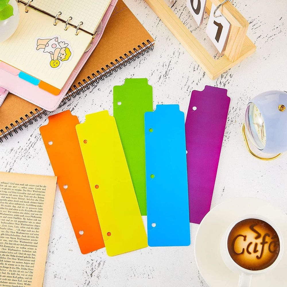 5Pcs/Set 3 Ring Binder A4 Plas - Binder A4 Lever recension och pris