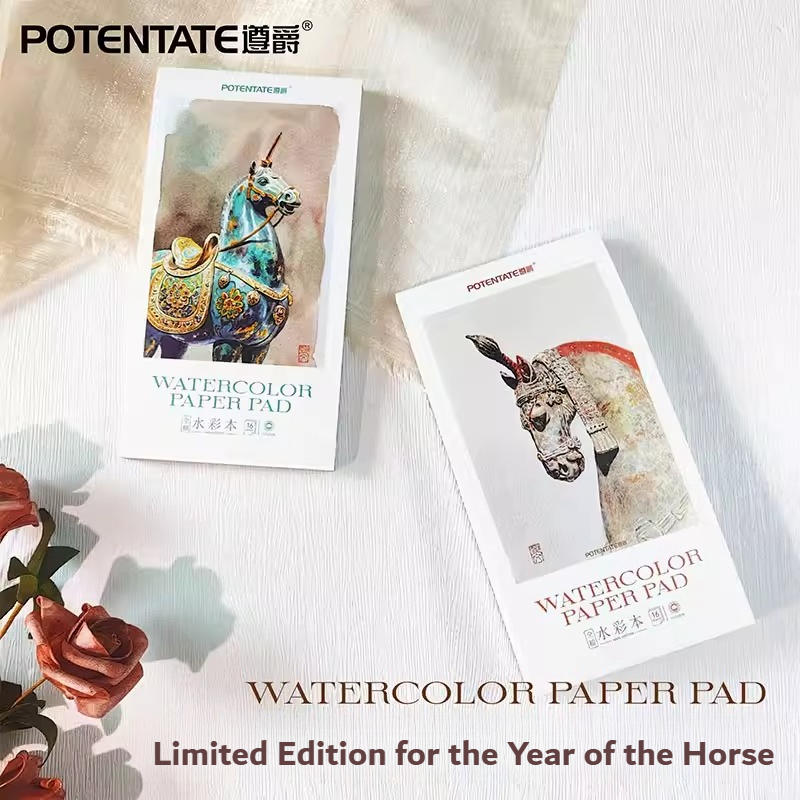 2Pcs/Set 2026 Horse Year Water - Ink Blotter Paper recension och pris