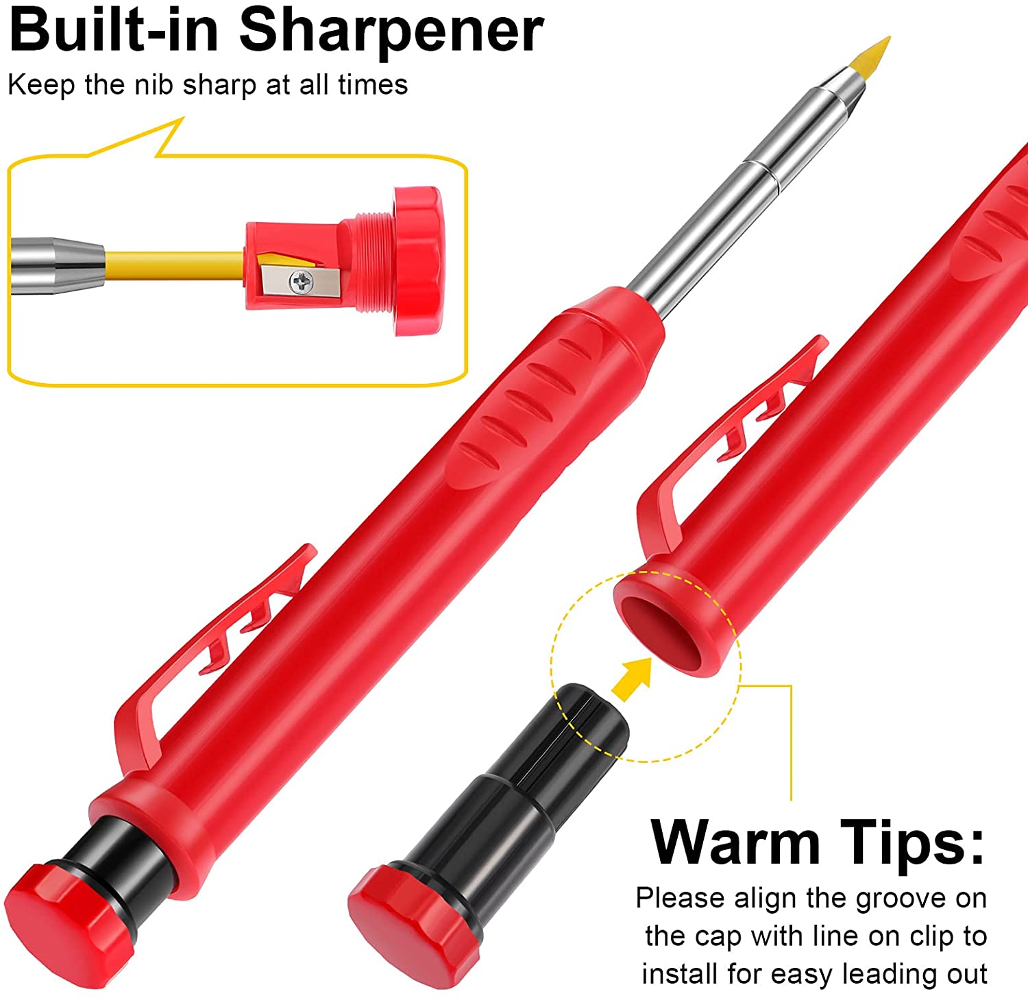 Solid Carpenter Pencil Set Woo - Staedtler Pencil Lumocolor recension och pris