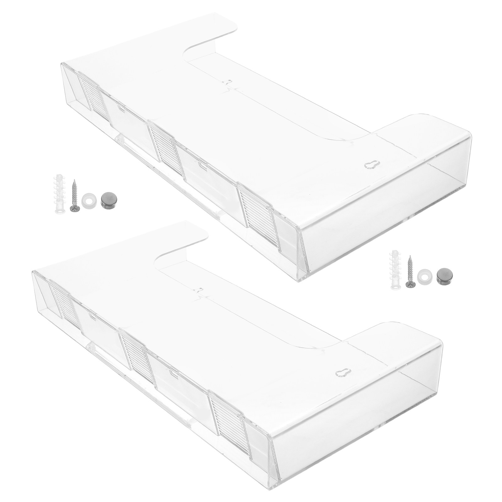 2Pcs Acrylic Wall File Holders - Magazine Holder Rack recension och pris